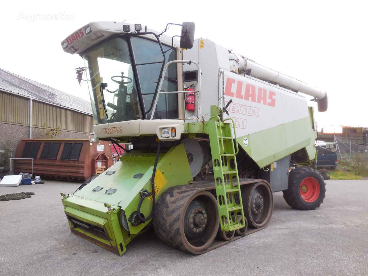 Claas Lexion 480 4x4 kombajn za žito