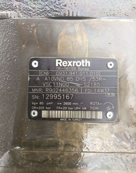 Rexroth G931941011010 hidraulična pumpa za Fendt 936 traktora točkaša